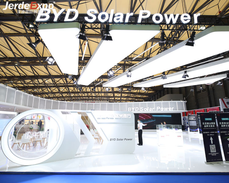 特裝展臺搭建中發光字的一些知識有哪些-面發光