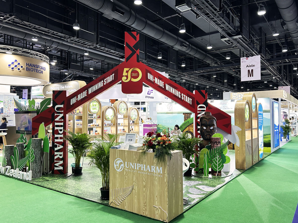 泰國(guó)健康展臺(tái)布置